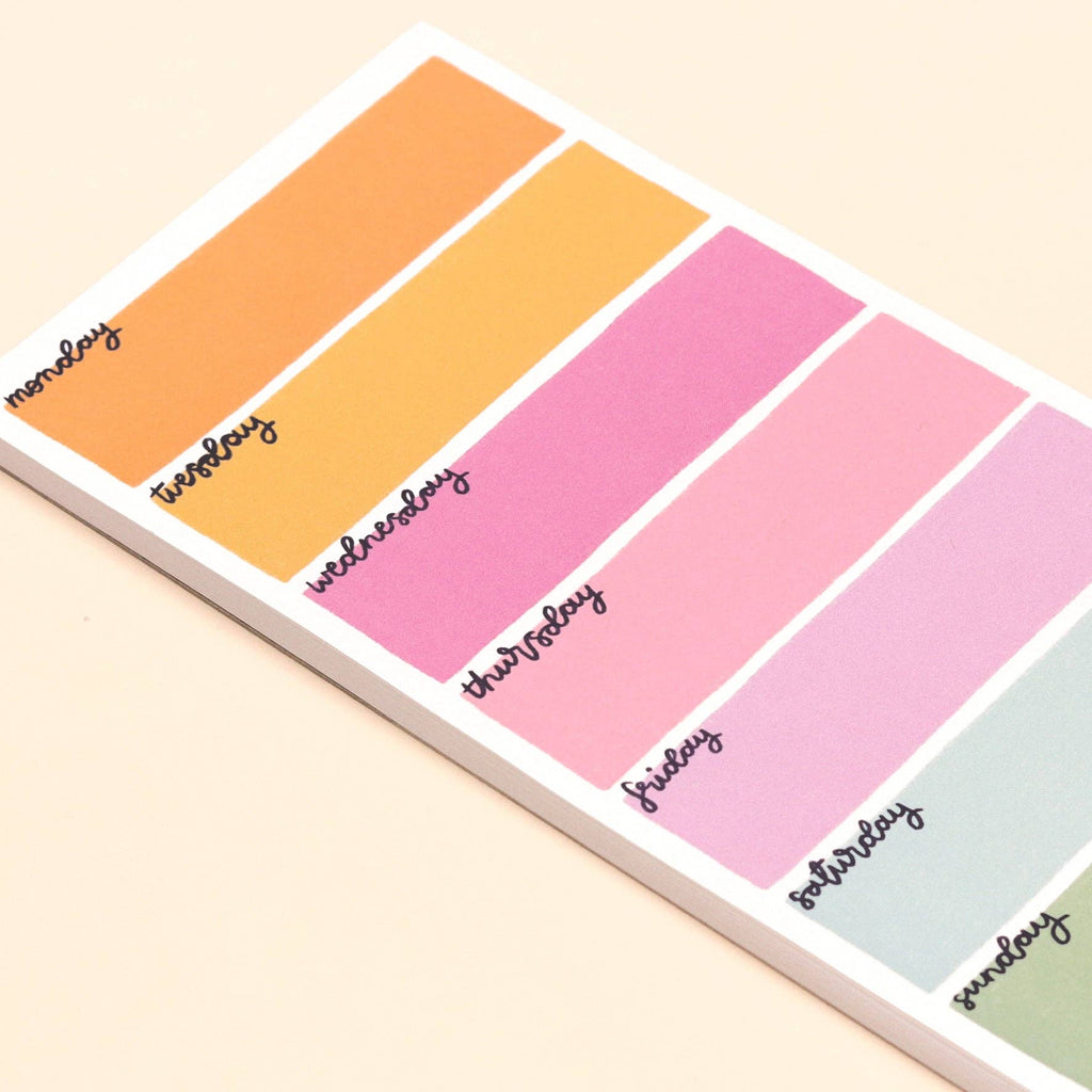 To do list - colourful days - Daisy Park