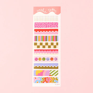 Planner Stickers - Washi Tapes - Daisy Park
