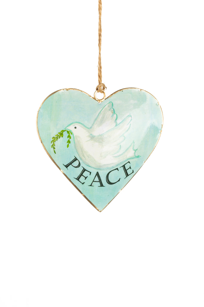 Shoeless Joe Peace dove heart - Daisy Park