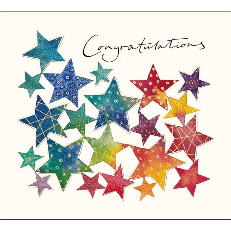What a star - Congratulations card