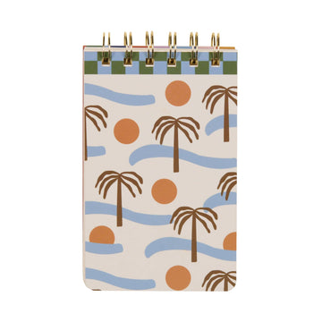 Designworks Ink A Dopo Palm Twin Wire Notepad - Daisy Park