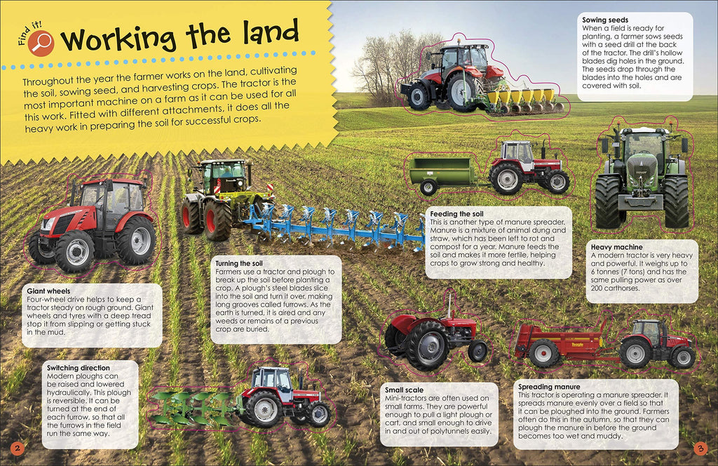 Ultimate tractor sticker book - Daisy Park