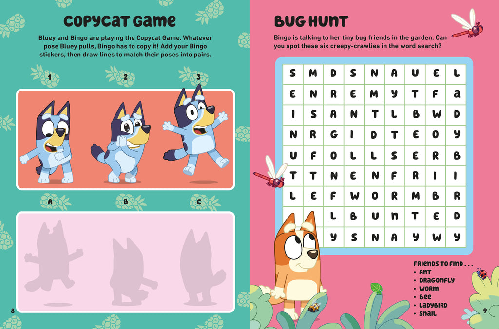 Bluey: Meet Bluey sticker activity book - Daisy Park