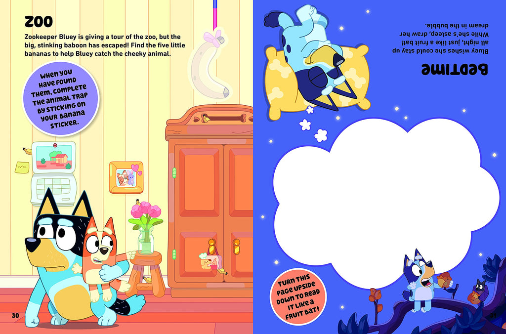 Bluey: Meet Bluey sticker activity book - Daisy Park