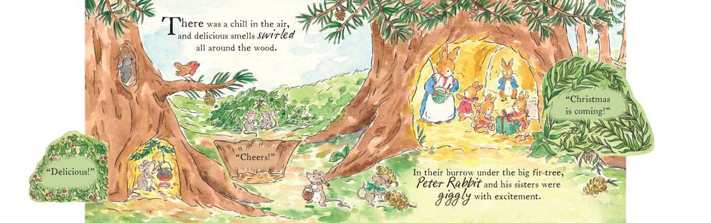 Peter Rabbit: Cotton Tails Christmas Tree lift flap book - Daisy Park