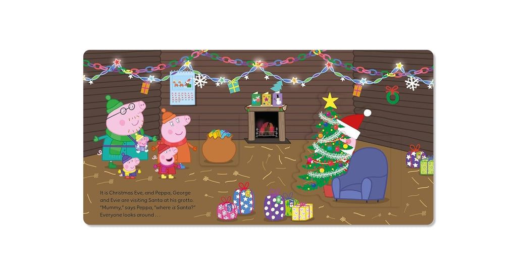 Peppa Pig: Where's Santas reindeer lift the flap book - Daisy Park