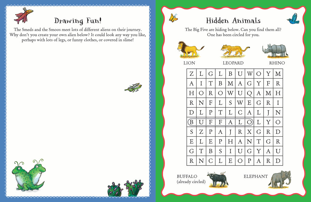 Stick man and Friends festive super sticker book - Daisy Park