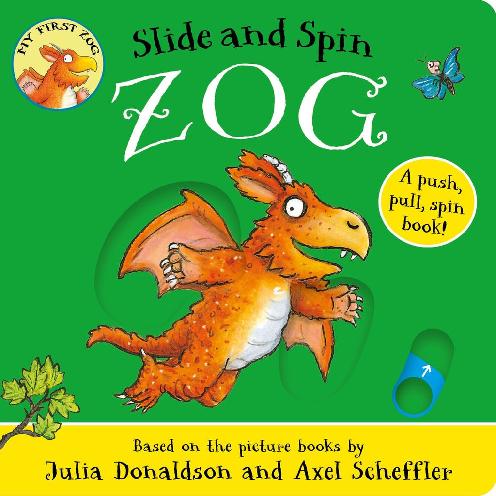 Slide and Spin Zog Push and pull book - Daisy Park