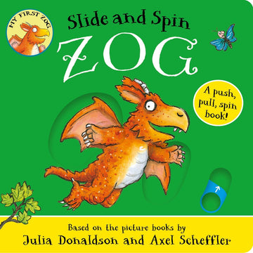 Slide and Spin Zog Push and pull book - Daisy Park