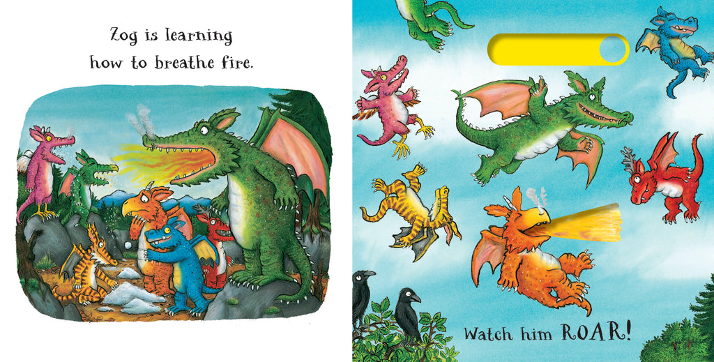 Slide and Spin Zog Push and pull book - Daisy Park