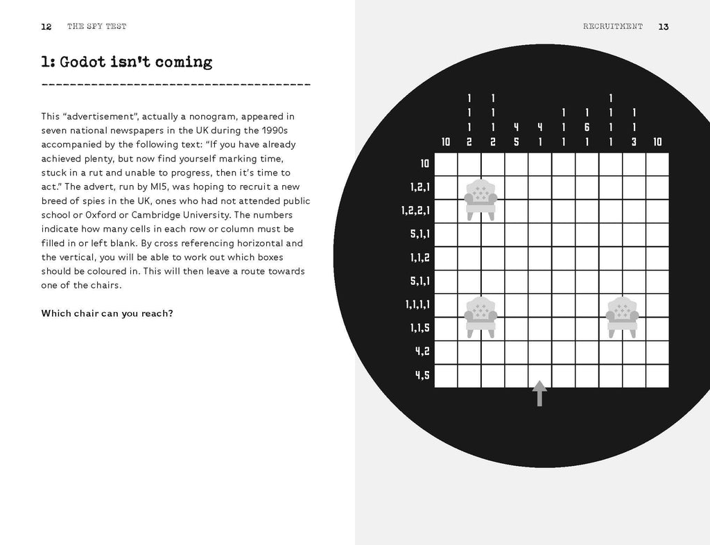 Spy test book - Daisy Park