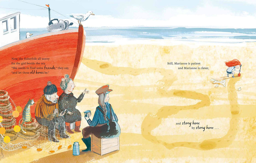 Girl and the dinosaur book - Daisy Park