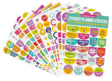 Essential Students Planner Stickers - Daisy Park