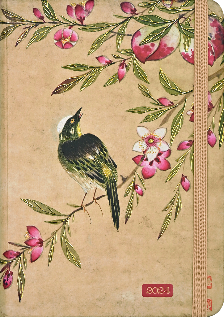 2024 Peach Blossoms weekly diary - Daisy Park