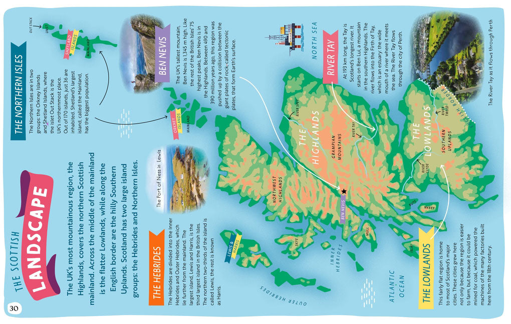 Journey around the United Kingdom book - Daisy Park