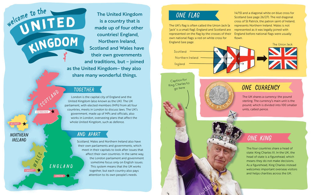 Journey around the United Kingdom book - Daisy Park