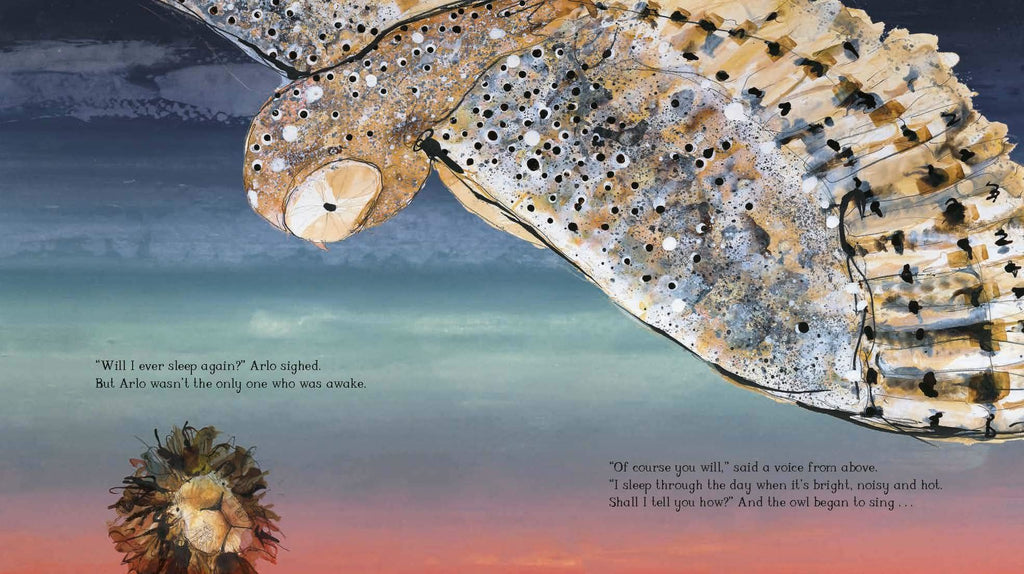 Arlo the lion who couldn't sleep book - Daisy Park