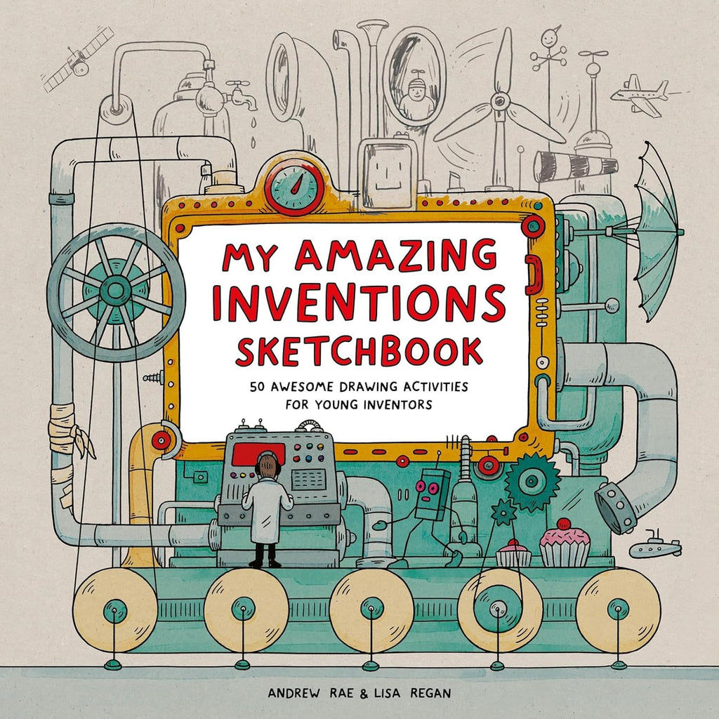 My amazing Inventions sketchbook book - Daisy Park