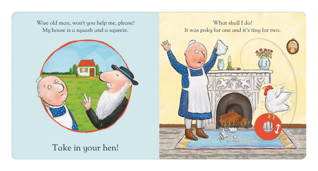 Squash and a Squeeze (Push Pull Slide) board book - Daisy Park