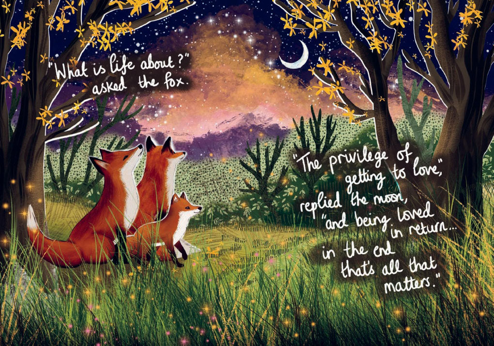 Fox under the moon: Seasons of comfort and hope book - Daisy Park