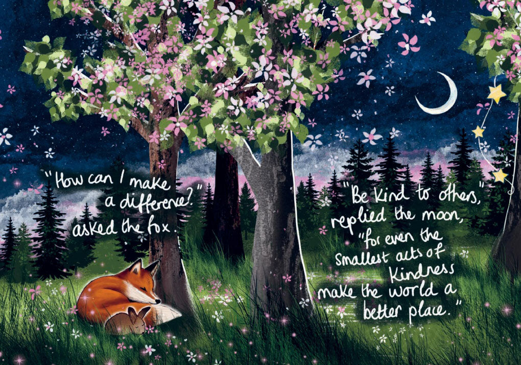 Fox under the moon: Seasons of comfort and hope book - Daisy Park