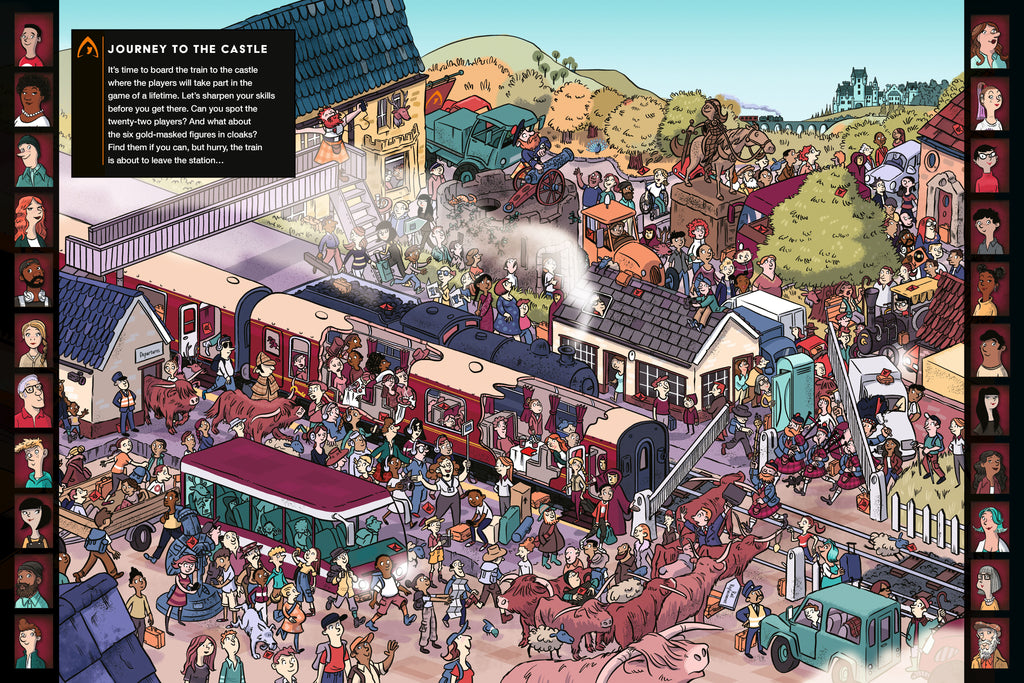 Search and Find: The Traitors book - Daisy Park