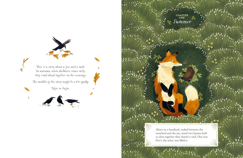 Slightly Spooky tale of fox and mole book - Daisy Park