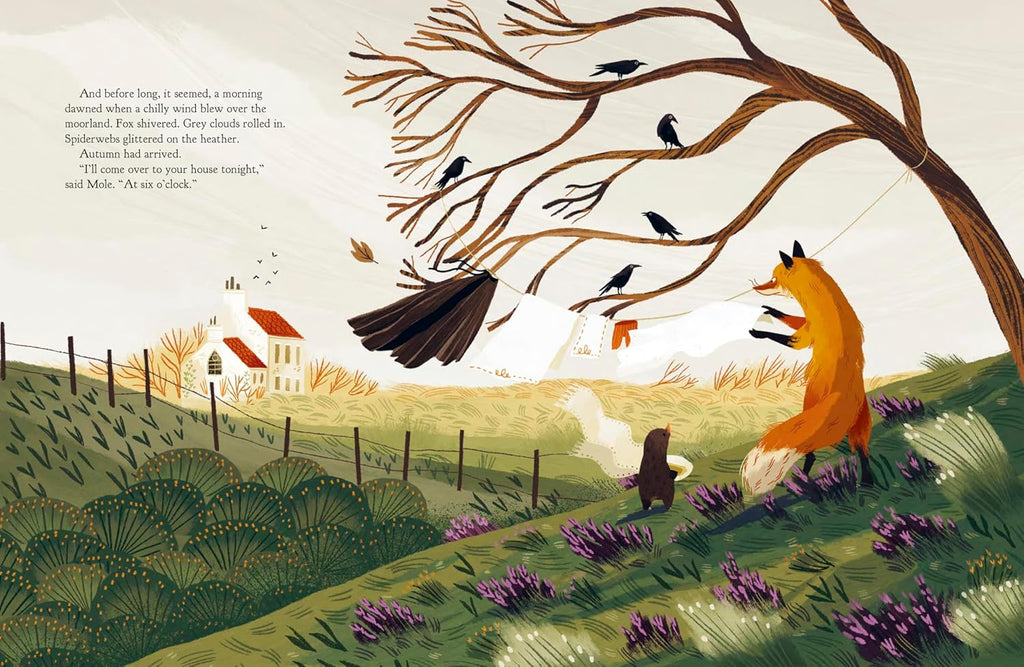 Slightly Spooky tale of fox and mole book - Daisy Park