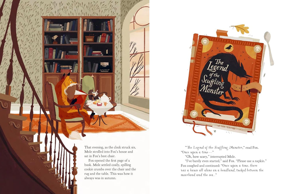 Slightly Spooky tale of fox and mole book - Daisy Park