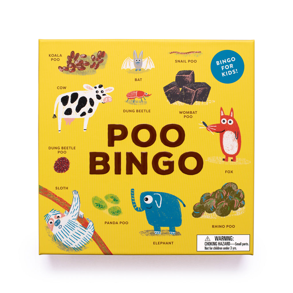 Poo Bingo for kids game - Daisy Park