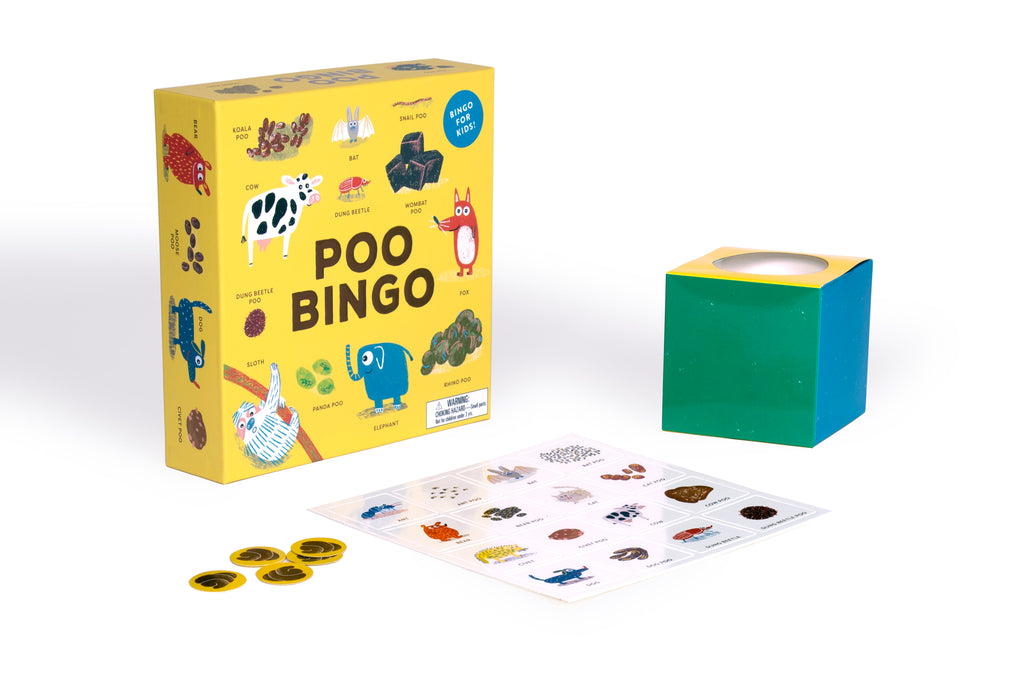 Poo Bingo for kids game - Daisy Park