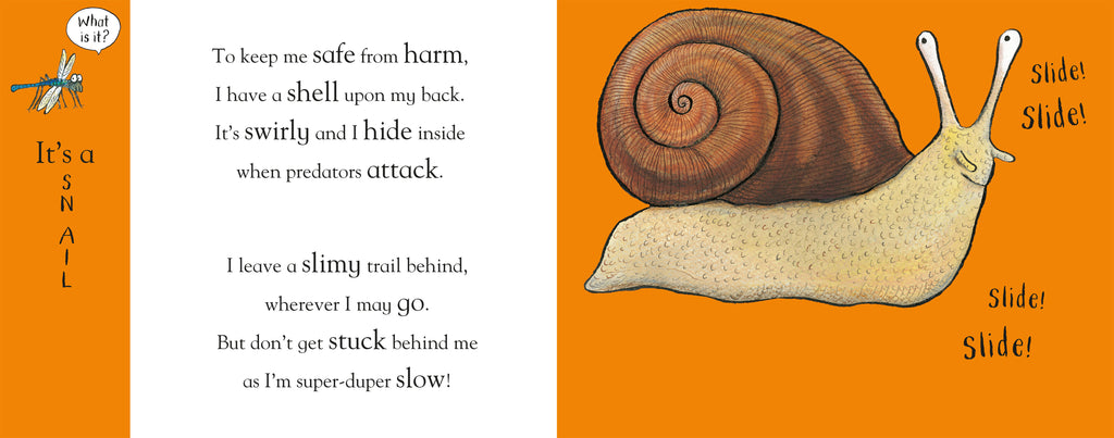 Axel Schefflers Flip Flap Minibeasts board book - Daisy Park