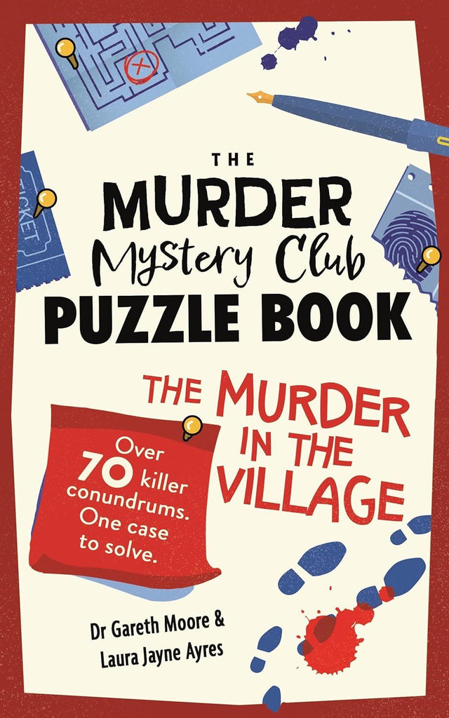 Murder Mystery club puzzle book - Murder in the village - Daisy Park