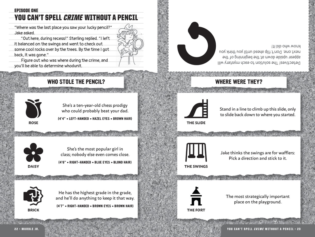 Murdle Junior: Curious crimes for curious minds book - Daisy Park