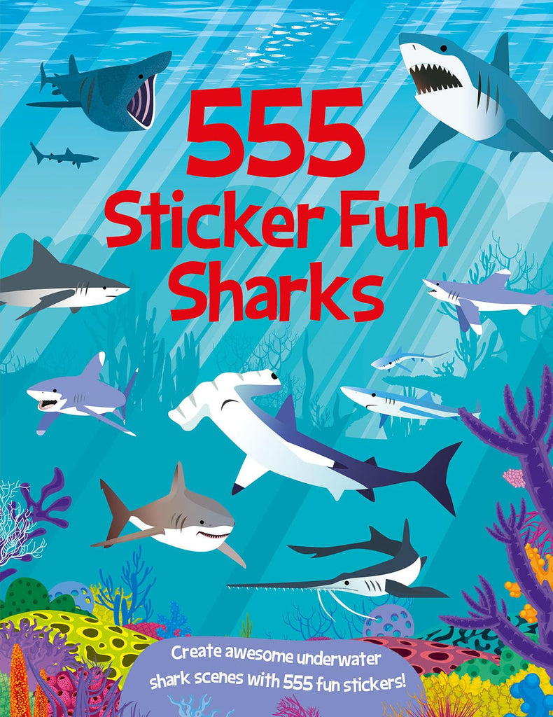 555 Sticker fun Sharks book - Daisy Park