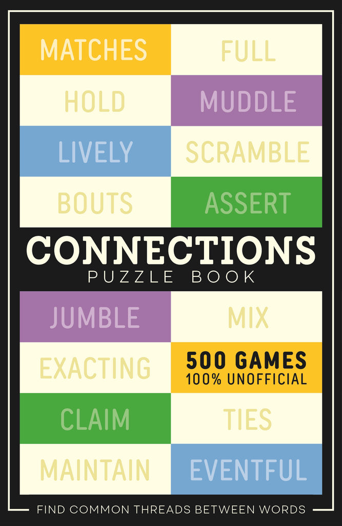 Connections puzzle book - Daisy Park