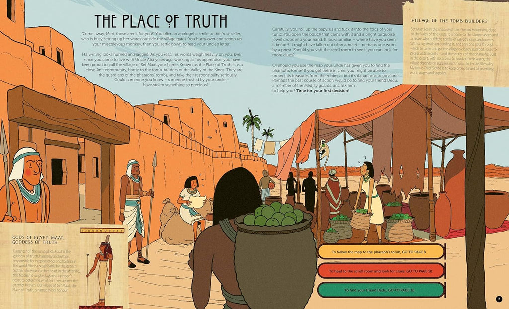 Pharaohs Curse (Spin to Survive) book - Daisy Park