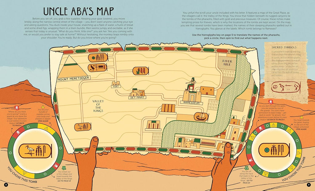 Pharaohs Curse (Spin to Survive) book - Daisy Park