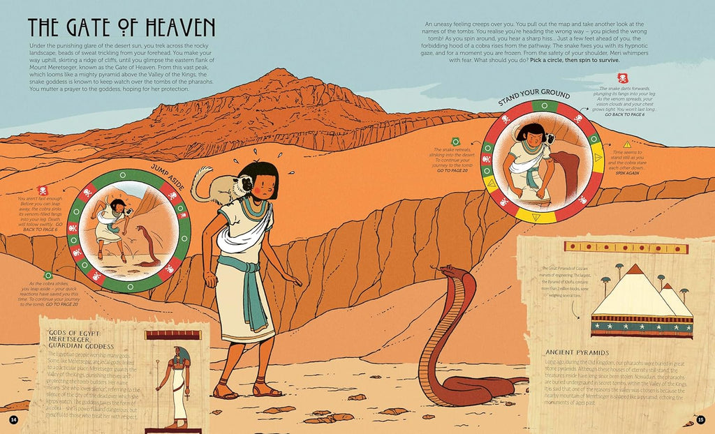 Pharaohs Curse (Spin to Survive) book - Daisy Park