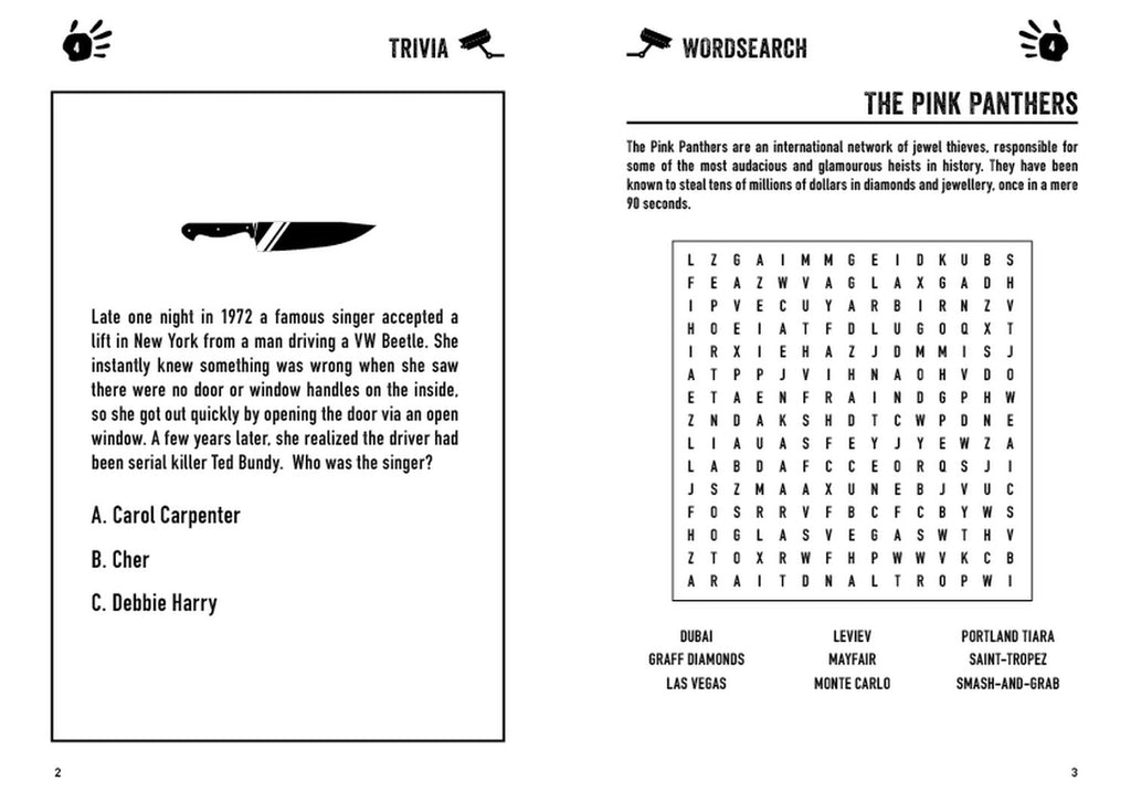 True Crime puzzle book - Daisy Park