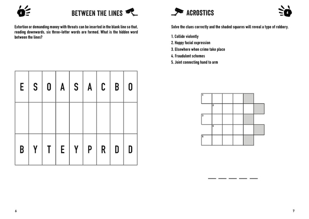 True Crime puzzle book - Daisy Park
