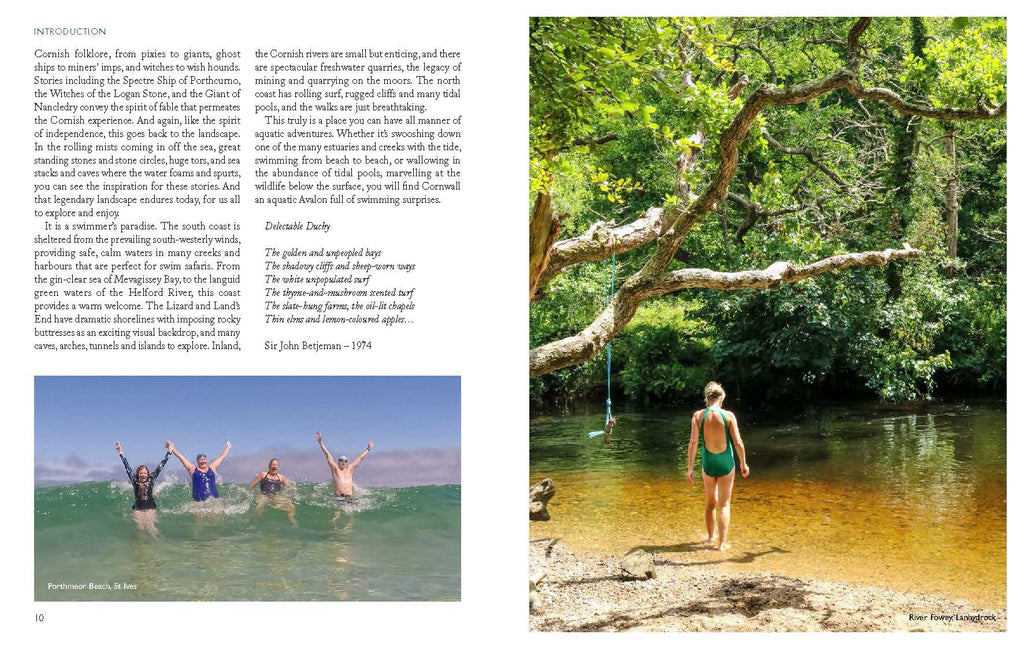 Wild swimming walks: Cornwall book - Daisy Park