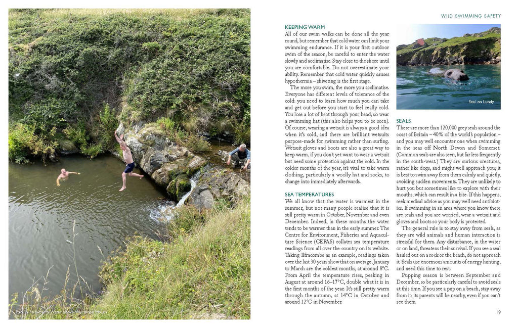 Wild swimming walks: Exmoor & North Devon book - Daisy Park