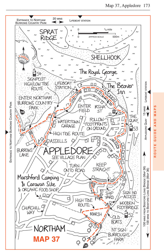 Exmoor and North Devon coast path book - Daisy Park