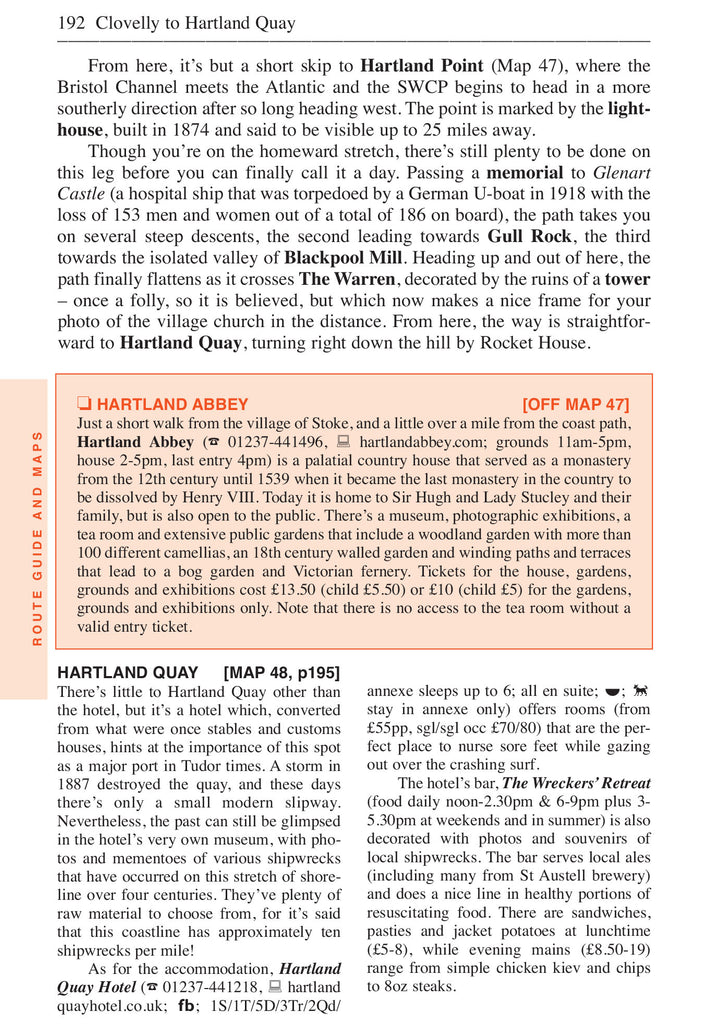 Exmoor and North Devon coast path book - Daisy Park