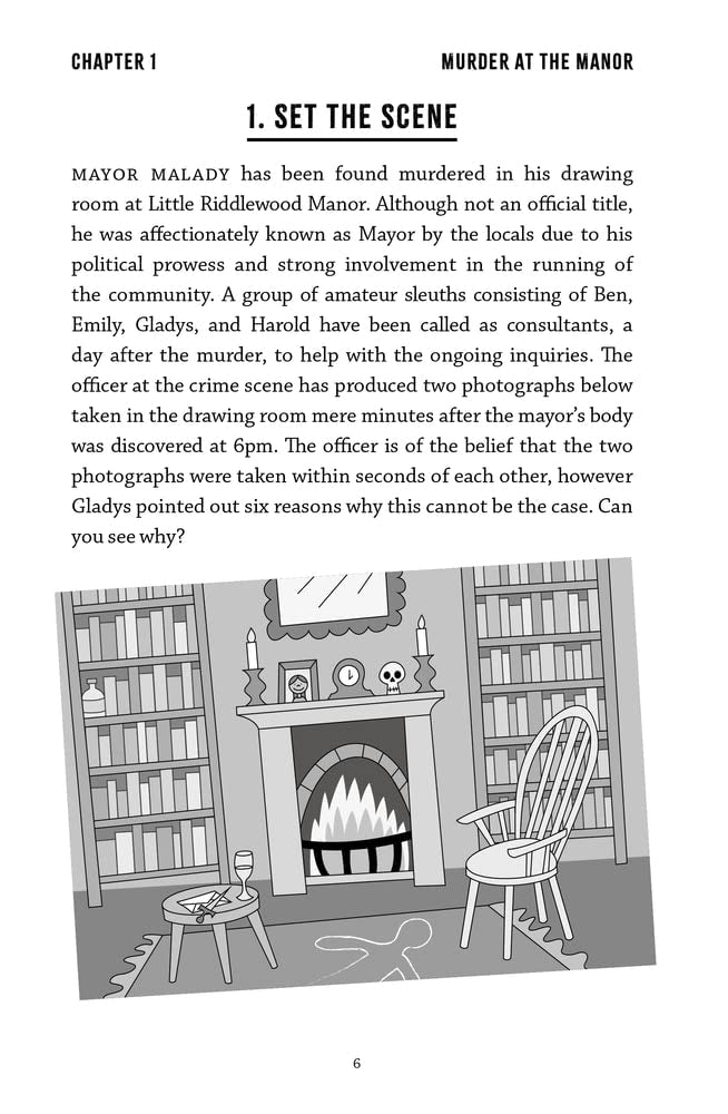 Cosy mystery puzzle book - Murder Mayor/Malady - Daisy Park