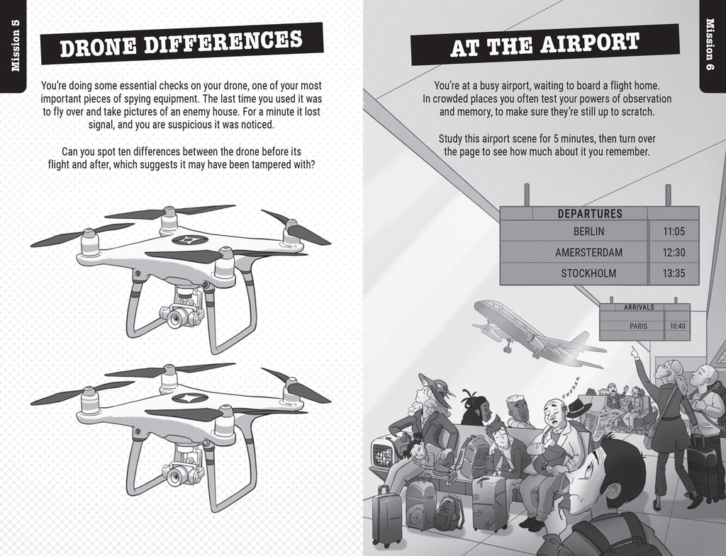 Top secret spy puzzle book - Daisy Park