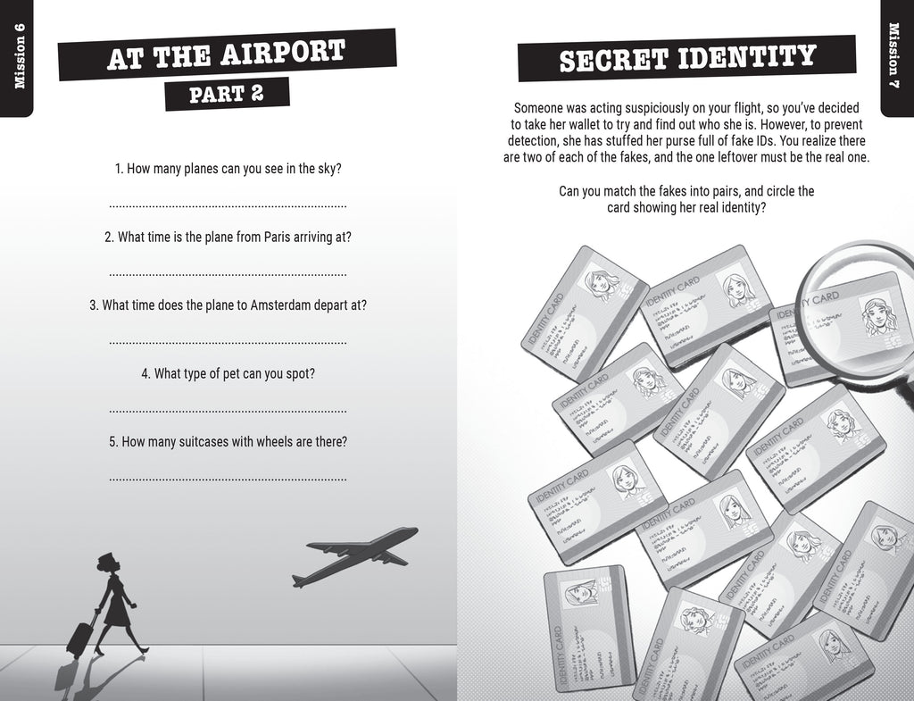 Top secret spy puzzle book - Daisy Park