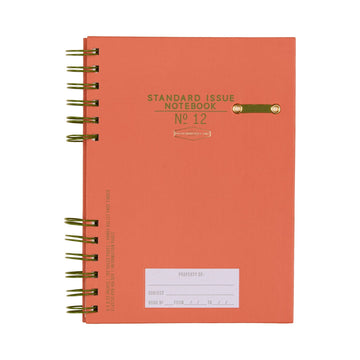 Standard Issue Planner Notebook  - Army Green + Chili - Daisy Park