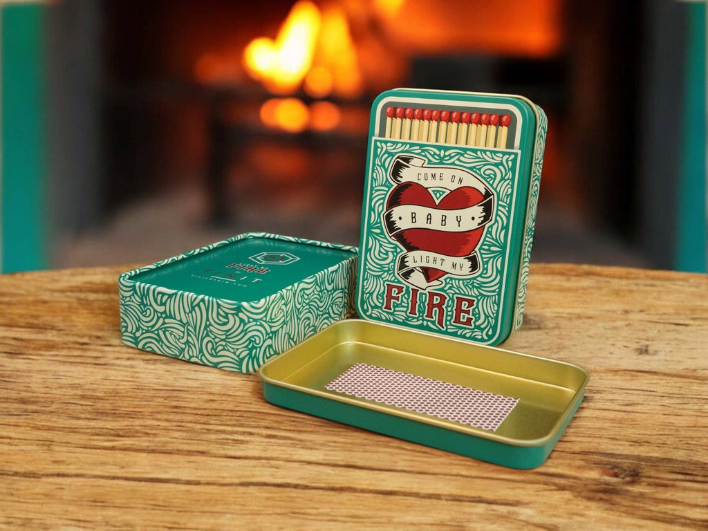 TINIT's 'Come on Baby, Light my Fire' Match Tin - Daisy Park